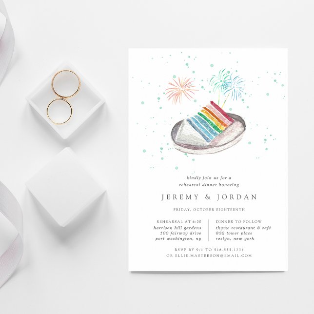 Coupe d'amour | Invitation au dîner de répétition (Créateur téléchargé)