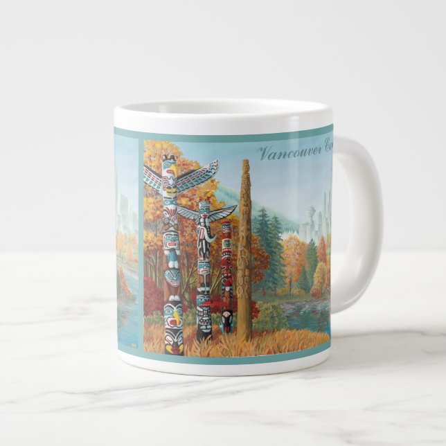 Coupe d'art du Jumbo Vancouver Coffee Mug Stanley  (Devant droit)