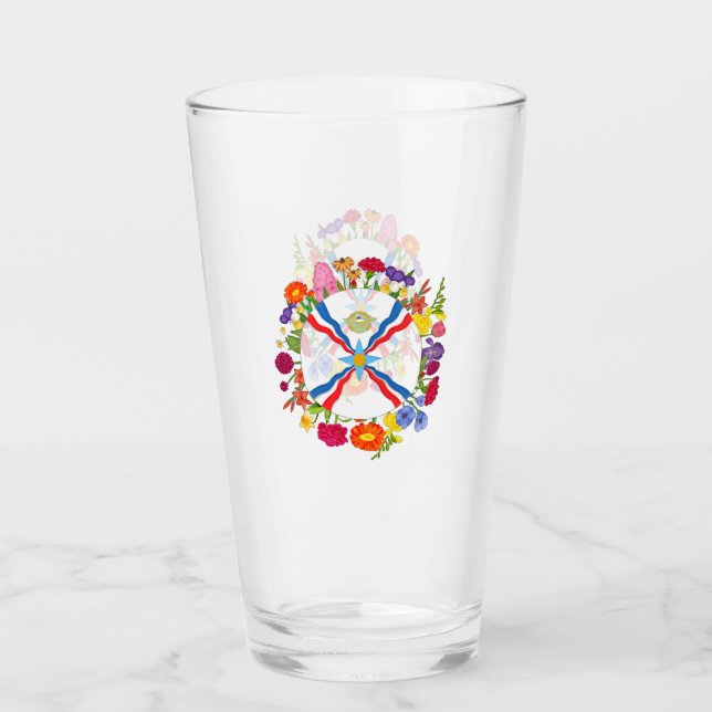Coupe d'Assyrie de verre (Devant)