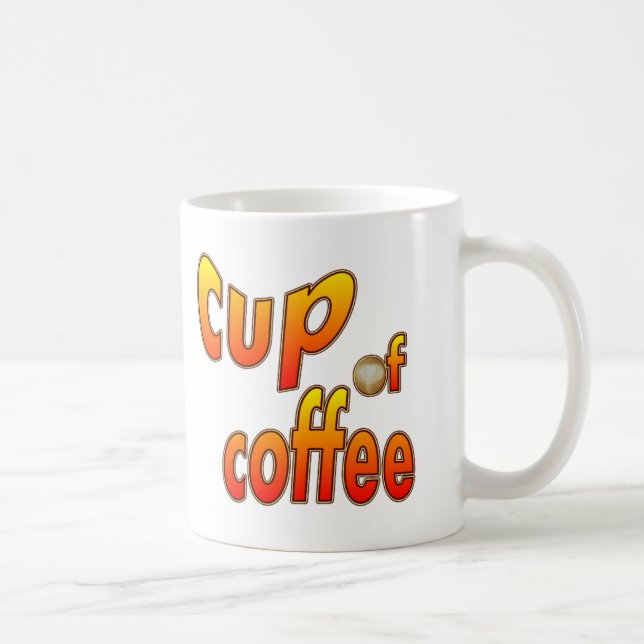 Coupe de café avec mousse de café Mug (Droite)