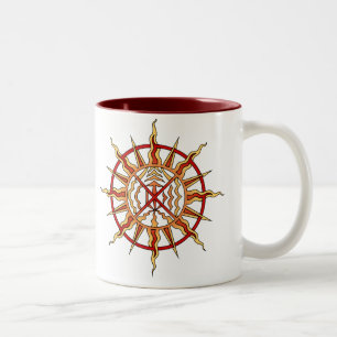 Coupe de café d'art spirituel Art autochtone Mug d