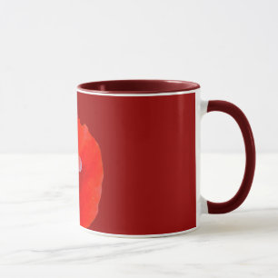 Coupe de café de Mug Roses rouges Belle décoration