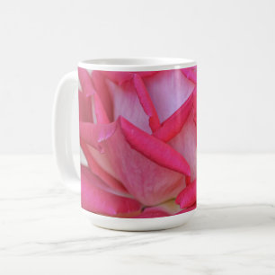 Coupe de café en Mug Pétales Rose Rose