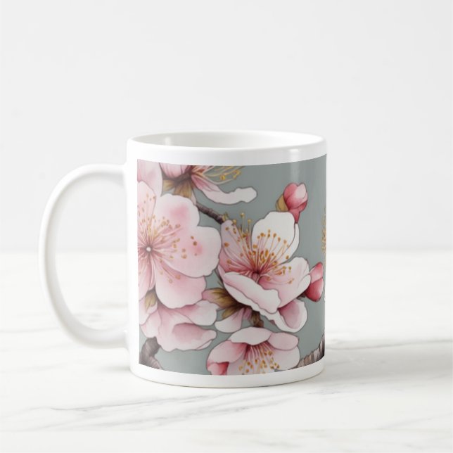 Coupe de fleurs Mug (Gauche)