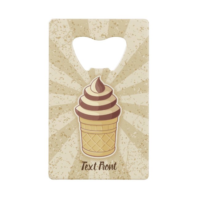Coupe de glace deux saveurs (Devant)