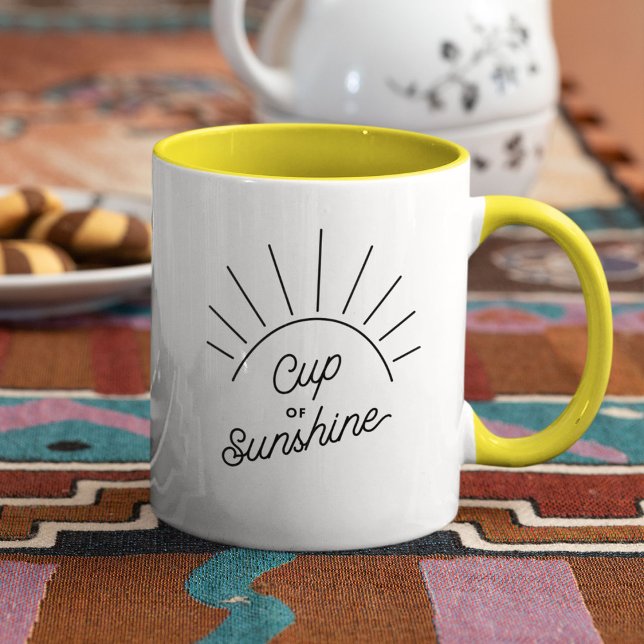 Coupe de soleil Vibe moderne Mindfulness Mug (Créateur téléchargé)