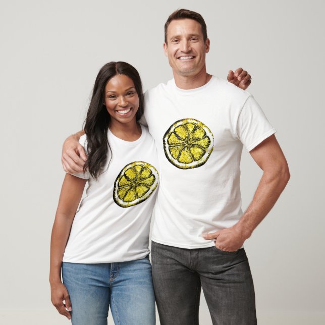 Coupe de T-shirt citron (Unisexe)
