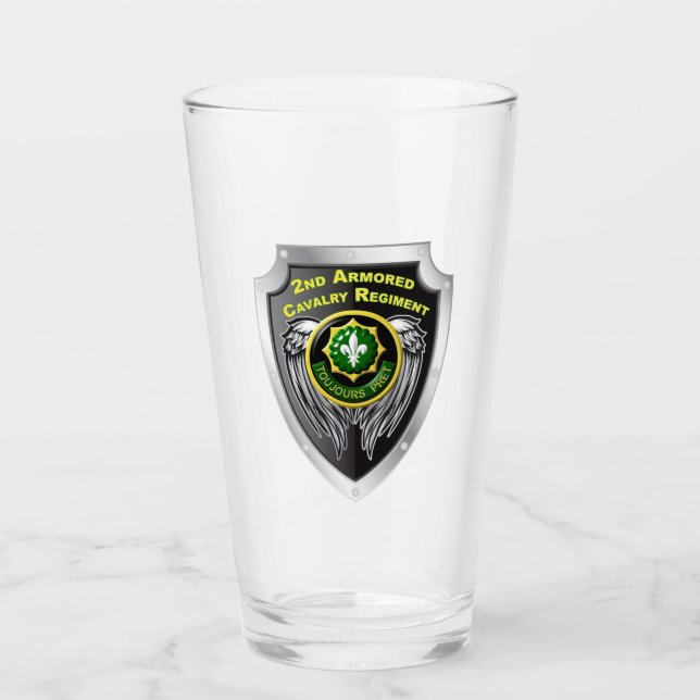 Coupe de verre de la 2e division blindée de cavale (Devant)