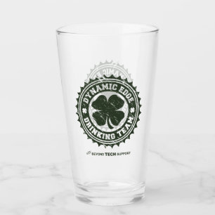 Coupe de verre de l'équipe de boisson Edge dynami