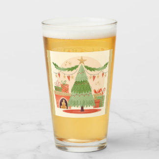 Coupe de verre de noël