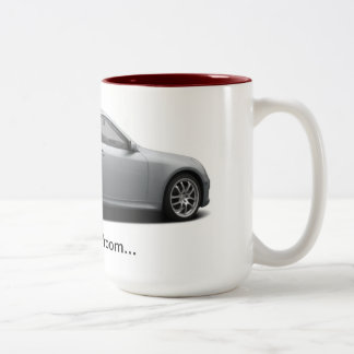 Coupé d'Infiniti G35 15 onces. Tasse à deux tons