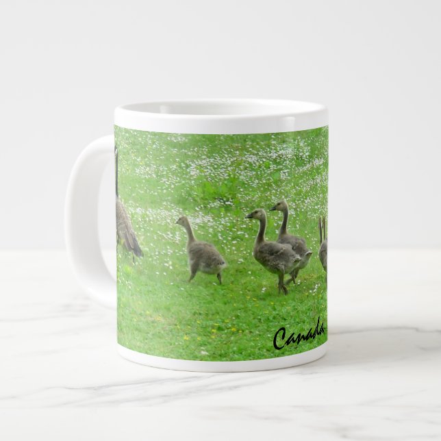 Coupe d'oie du Canada / Mug Personnalisé Coupe d'o (Devant gauche)