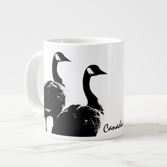 Coupe d'oie du Canada / Mug Personnalisé Coupe d'o (Devant gauche)