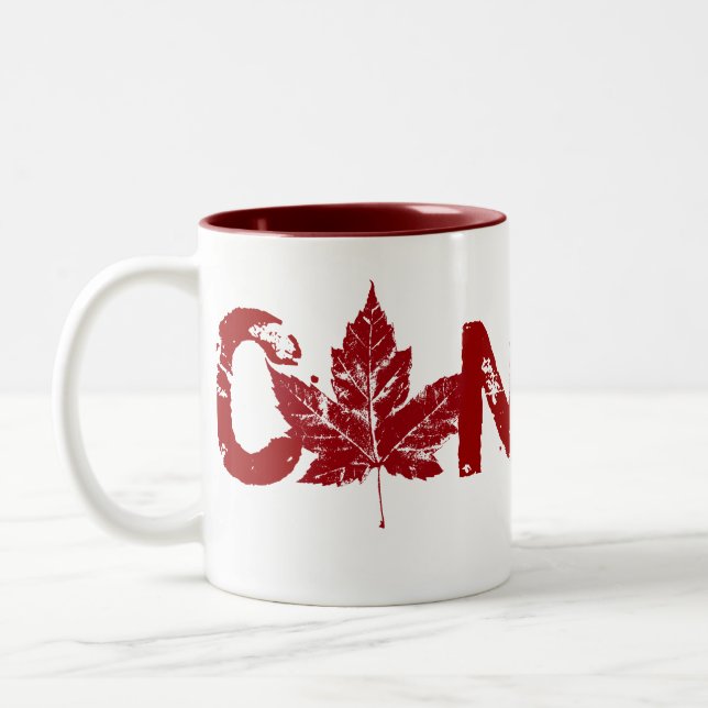 Coupe du café souvenir du Canada Cool Canada Mugs  (Gauche)