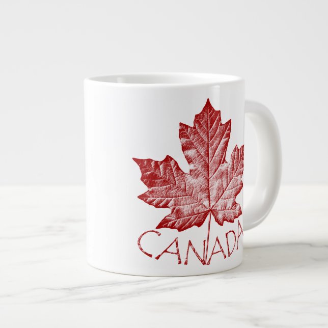 Coupe du Canada Jumbo Coupe du Cool de la Mug Retr (Devant droit)