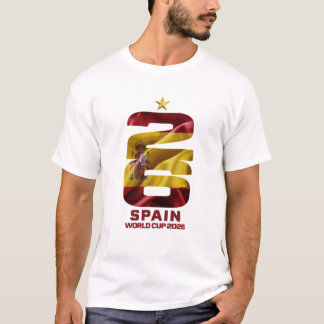 Coupe du Monde Espagne 2026 - T-Shirt Supporter La