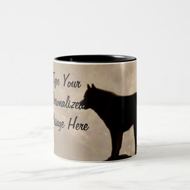 Coupe Husky Mug Café Coupe Personnalisée Chien de  (Centre)
