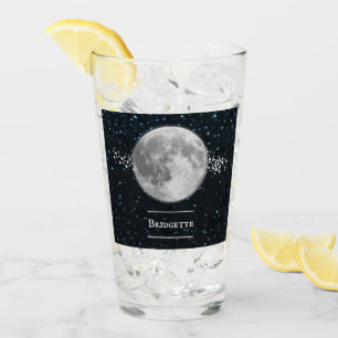 Coupe lunaire de verre personnalisée