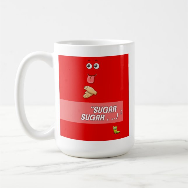Coupe Ou Mug De Café Amusant Cool (Gauche)
