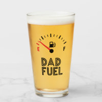 Coupe "Papa Carburant" en verre à pinte