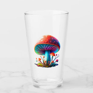 Coupe Rainbow Amanita Muscaria en verre