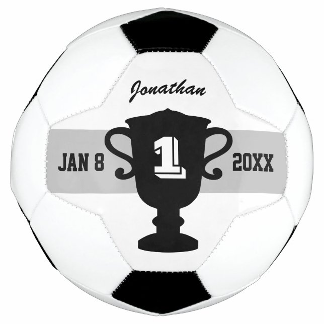 Coupe trophée personnalisée cadeau de ballon de fo (Devant)
