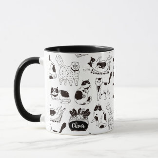 Coupe Tuxedo Cat Mug