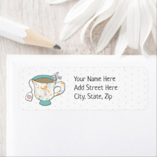 Coupe Vintage turquoise de thé