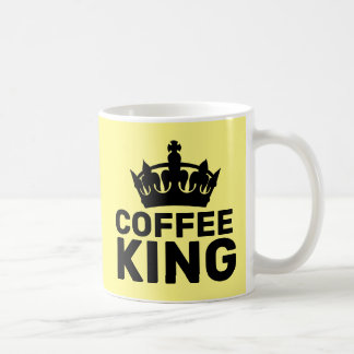 COUPES DE CAFÉ KING MUGS