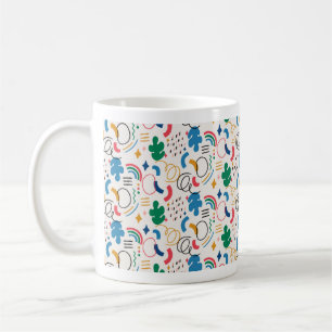 Coupes et mugs colorés modernes