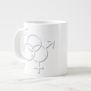 Coupes gay pride Mugs Personnalisé Même Sexe Love