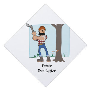 Coupeur d'arbres à chapeau à bout pointu