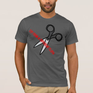 Coupez d'un T-shirt différent de tissu