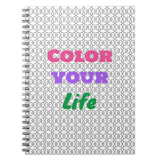 Coupez votre couverture de journal de vie | motif 