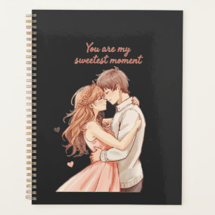 Couple Anime Romantique - Douce Moment de la Saint
