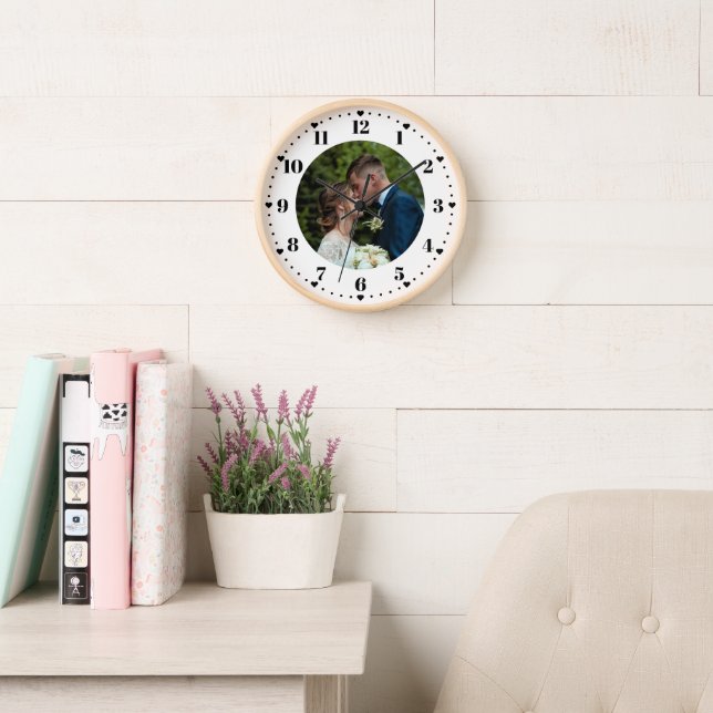 Couple Anniversary Valentine Clock (Reading Room)