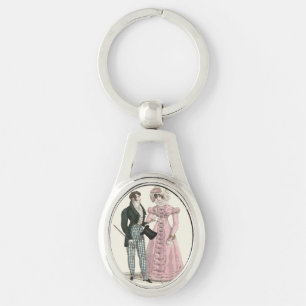 Couple Antique Wedding 1823 Man Woman Fashion Keychain