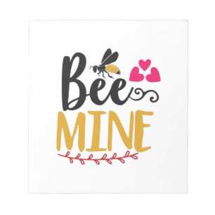 Couple Art Bee Mine Notepad