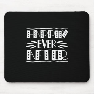 Couple Art Happily Ever After Mouse Pad
