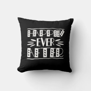Couple Art Happily Ever After Throw Pillow