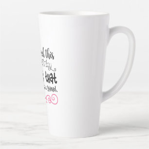 Couple Art I Feel Loved This Valentine's Day Latte Mug