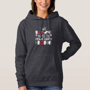 Couple Art I Will Love You Hoodie