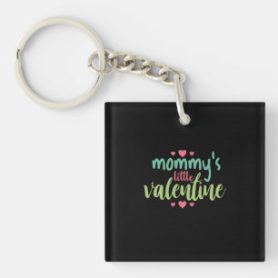 Couple Art Mommy's Little Valentine Keychain