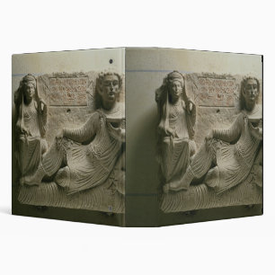 Couple at a banquet, tomb find from Palmyra, Syria Binder
