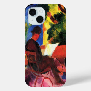 Couple At The Garden Table by August Macke iPhone 15 Case