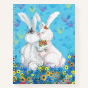 Couple Bunny Notebook