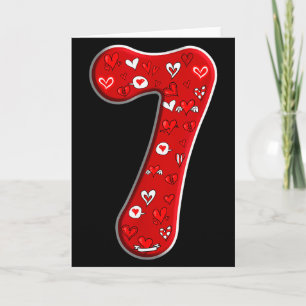 Couple Costume Duo 67 Meme Six Seven Number 7 Vale Card