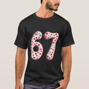 Couple Costume Duo 67 Meme Six Seven Valentines Da T-Shirt