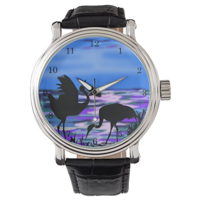 Couple Crane Watch (Front)
