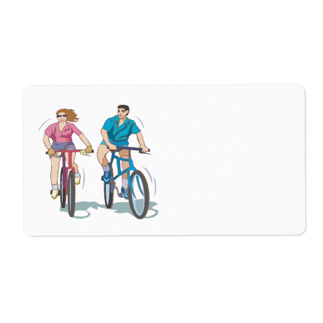 Couple cycliste (Devant)